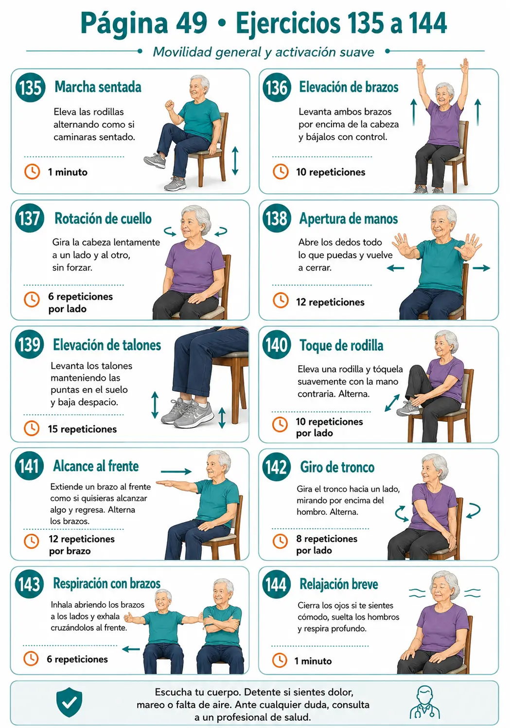 Movilidad general y activación